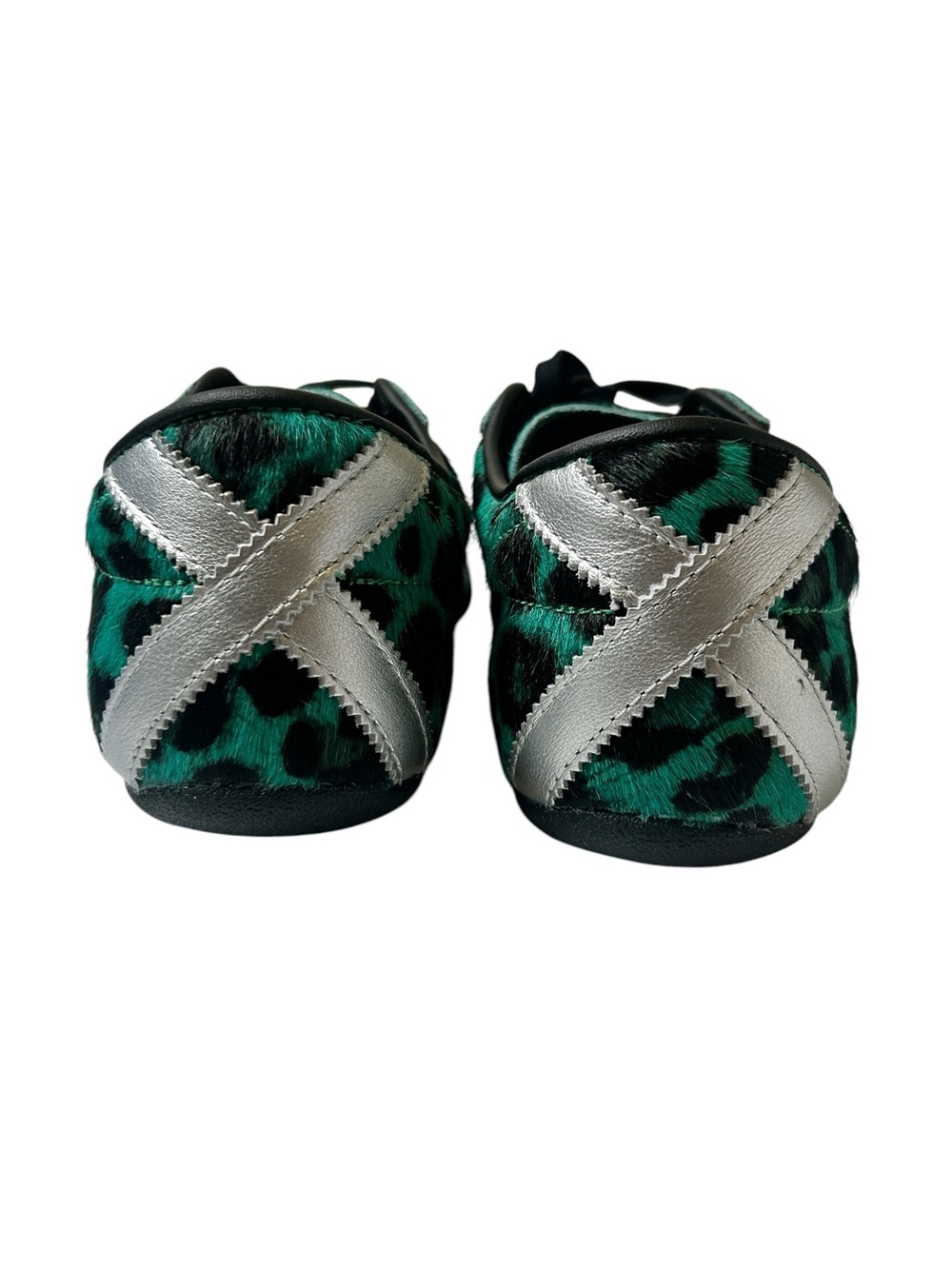 adidas Originals Tokyo W Green Leopard Print Pony Hair Sneakers Size 8.5 NWT - Picture 6 of 12